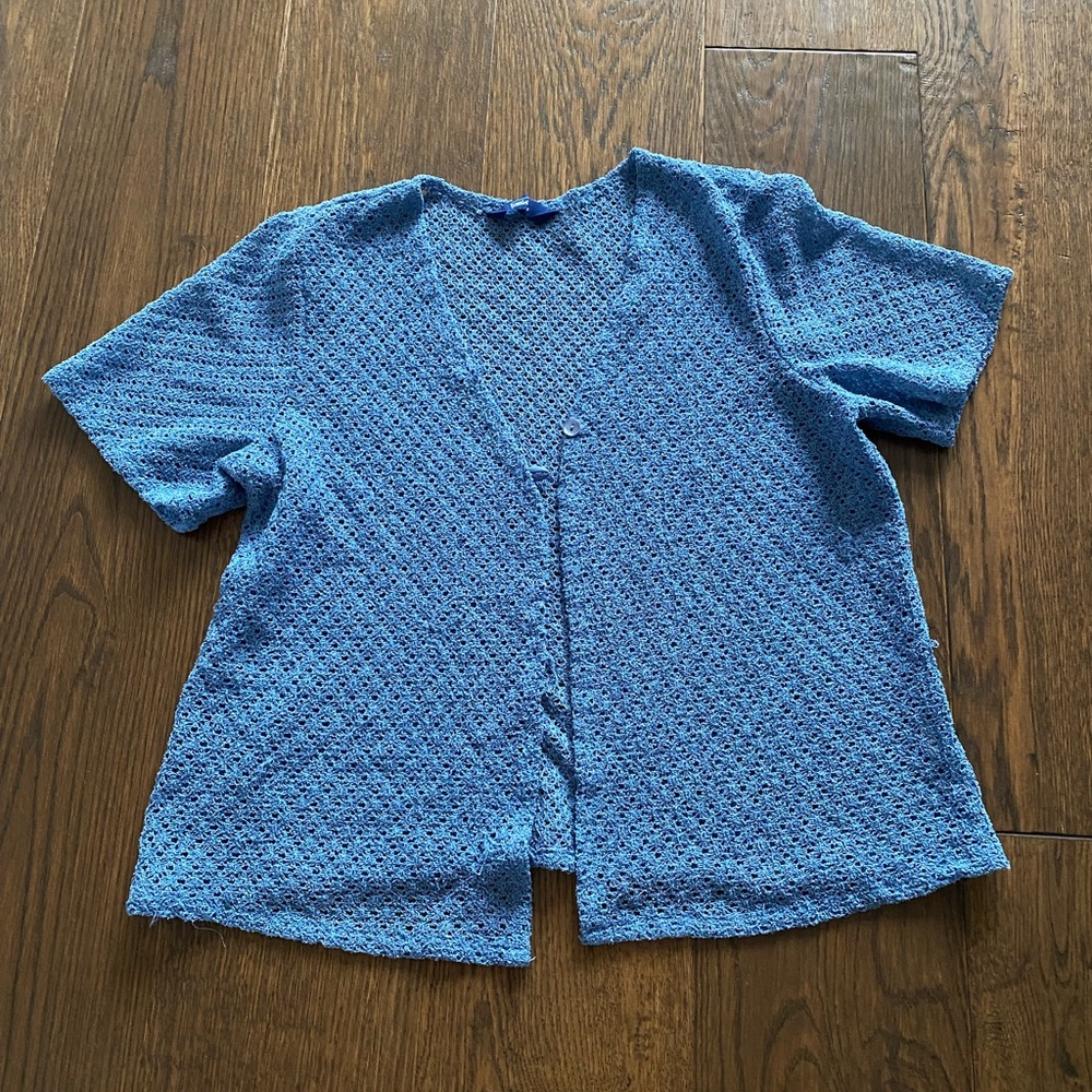 Blue blouse